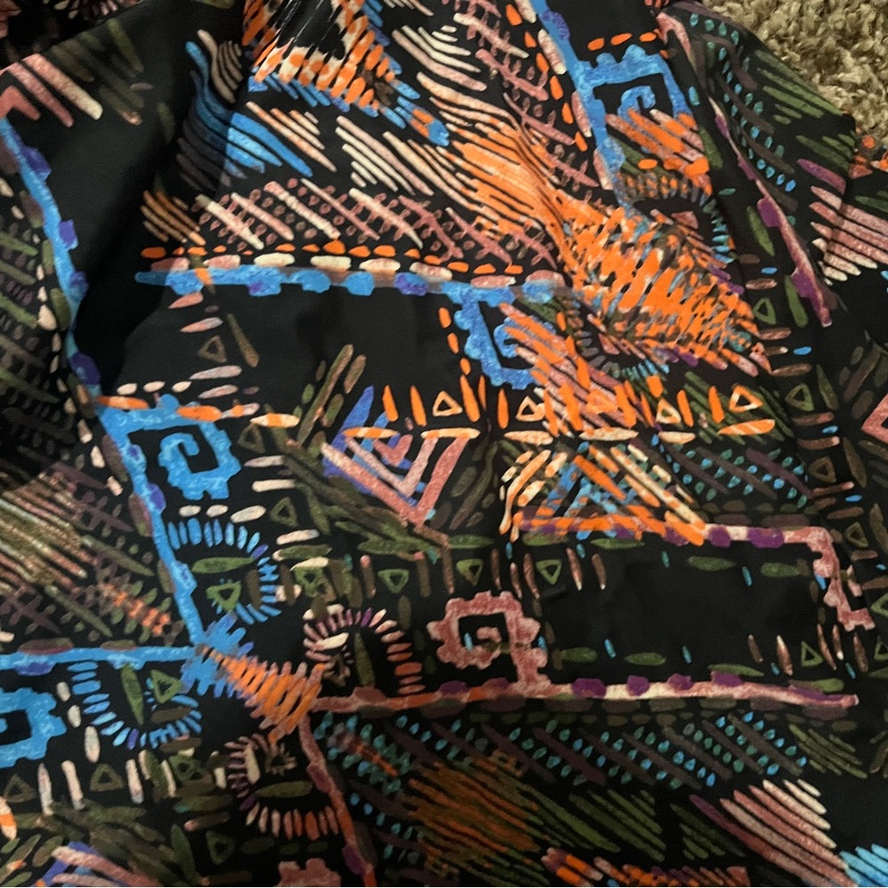 Geometric Patterned Swimsuit - Picture 2 of 3